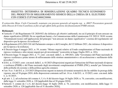 Determina n.2 - PNRR